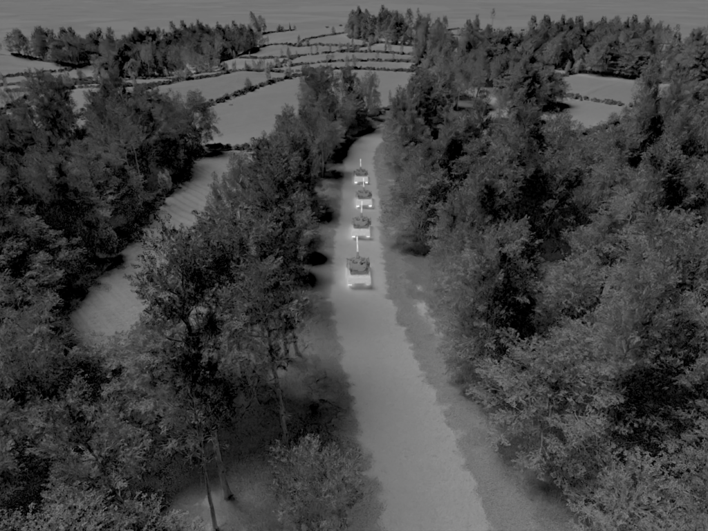 final clear sunny day lwir – AI Verse synthetic image dataset for computer vision training | AI Verse